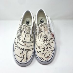 VANS Harry Potter Classic Slip On Marauders Map
